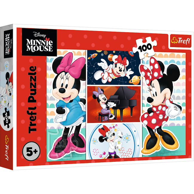TREFL DISNEY Puzle Minija-pele, 100 gab