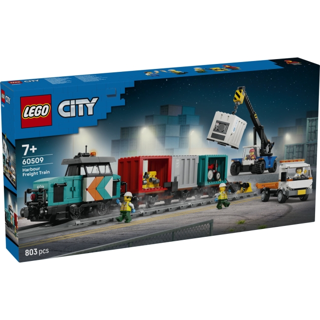 LEGO City Ostas kravas vilciens ar