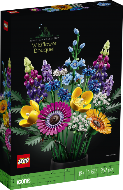 LEGO Botanicals Букет полевых цветов 10 | XS Mänguasjad
