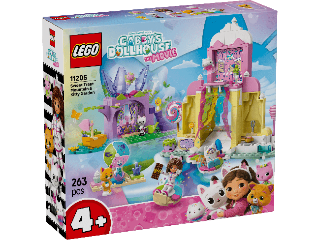LEGO Gabby's Dollhouse Конфетная гора и сад Котофеи 11 | XS Mänguasjad