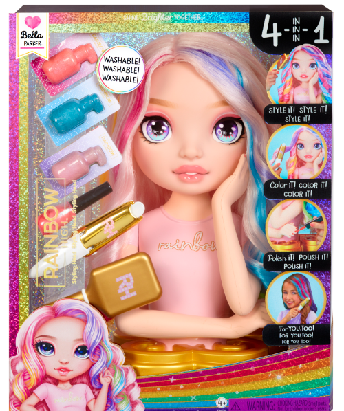 RAINBOW HIGH Styling Head 3 XS Manguasjad