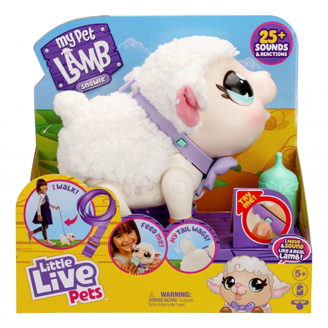 LITTLE LIVE PETS интерактивная игрушка овечка Lam | XS Mänguasjad