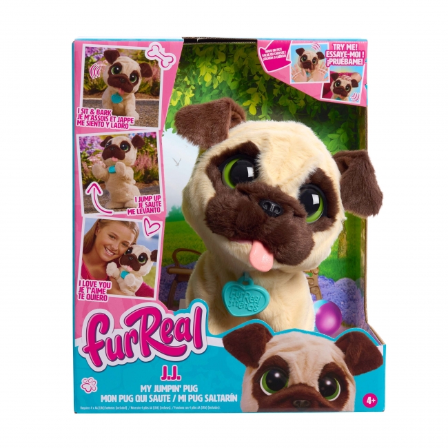 Hasbro ファーリアル　フレンズ　J.J. マイ・ジャンピング・パグ FURREAL интерактивная игрушка JJ My Jumping | XS Mänguasjad