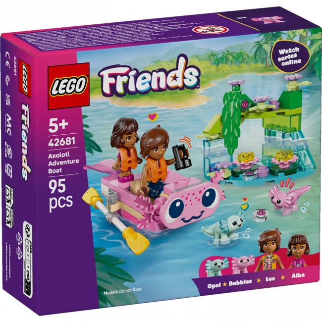 サンプル画像 LEGO Friends Aksolotli seiklustepaat 42 | XS Mänguasjad