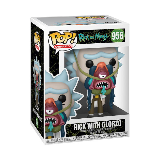 FUNKO POP! Vinyl: Фигурка: Rick & Morty - Rick w/ Glo | XS Mänguasjad