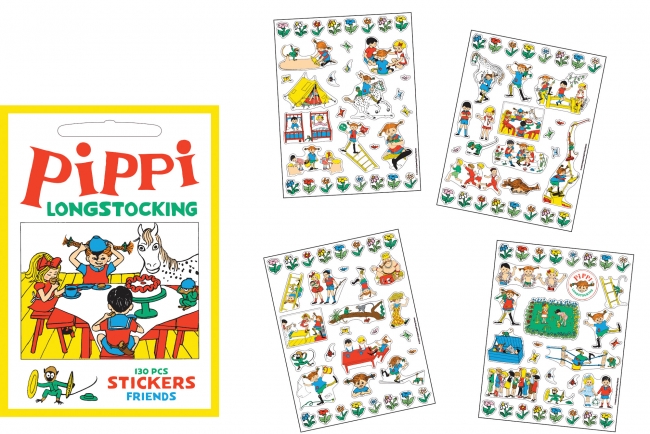 pipipi PIPPI kleebised 130 tk. | Osta e-poest | XS Mänguasjad | XS