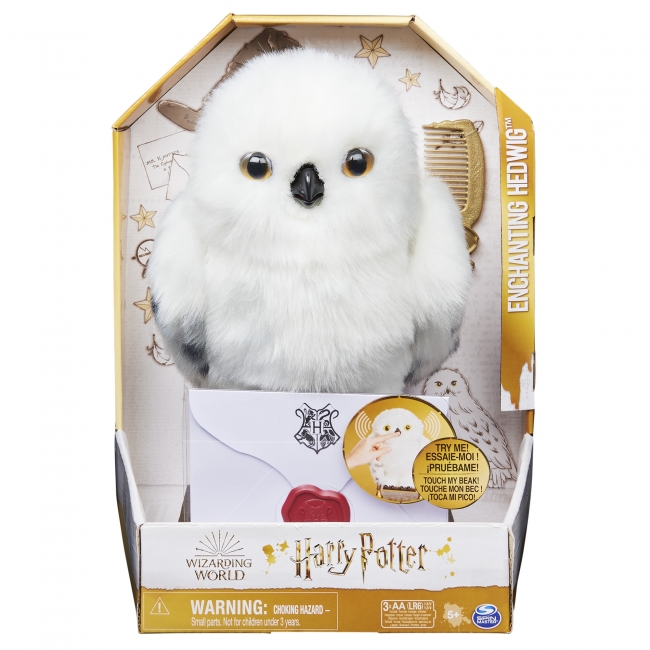 HARRY POTTER Интерактивная игрушка заколдованный Hedwig, 30 | XS
