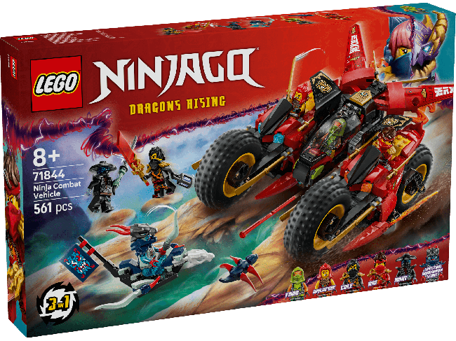 しーや LEGO NINJAGO® Боевая машина ниндзя 71844 | XS Mänguasjad | XS