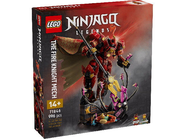 LEGO NINJAGO® Робот Огненный рыцарь 71 | XS Mänguasjad