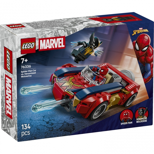 LEGO Marvel Машина Человека-паука против веномизированного