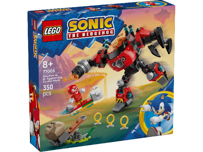 Eggnogger's Stache / JUST IN FOOLING セット LEGO Sonic the Hedgehog™ Наклз против Эгг-сокрушителя Др. Эггмана
