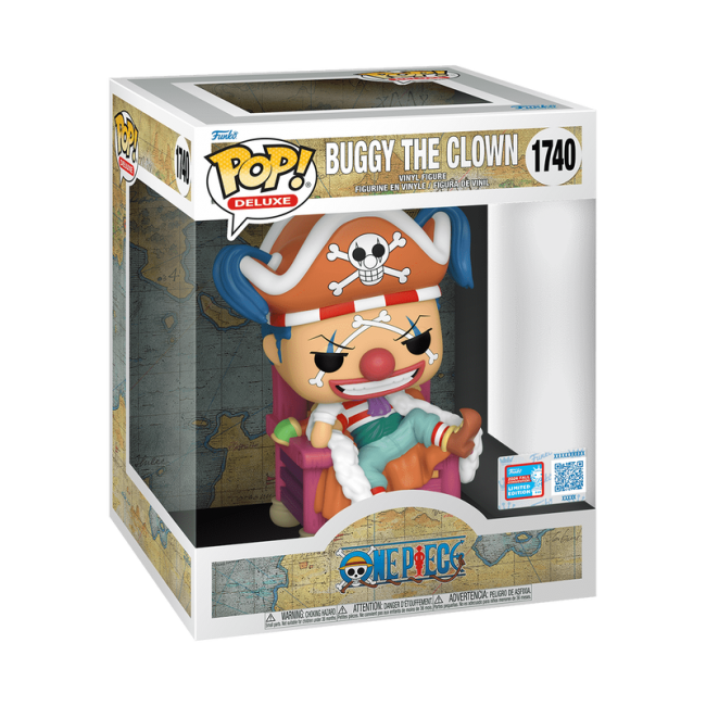 FUNKO POP! Deluxe Vinyl: Фигурка: One Piece - Buggy The Cl | XS