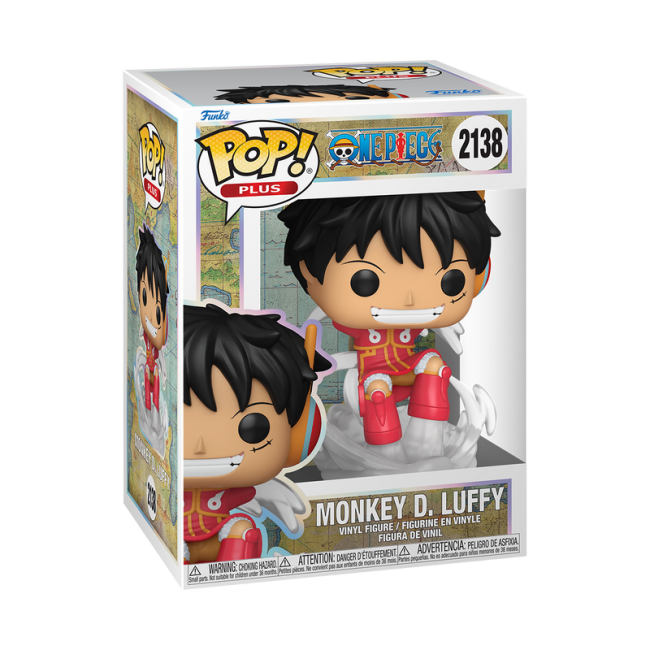①ONEPIECE pop フィギュアセット売り FUNKO POP! Plus Vinyl: Фигурка: One Piece - Monkey D. Luffy