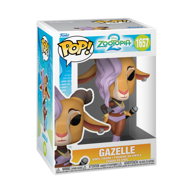 FUNKO POP! Vinyl: Фигурка: Disney: Zootropolis 2 - Gaze | XS
