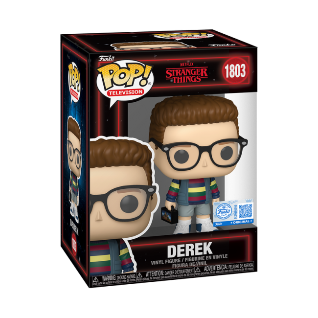 FUNKO POP! Vinyl: Фигурка: Stranger Things - Derek Turn | XS