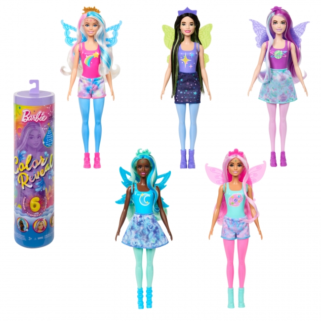 Color reveal barbie series 2025