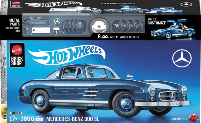 HOT WHEELS Premium Mercedes-Benz 300 SL | XS Mänguasjad | XS