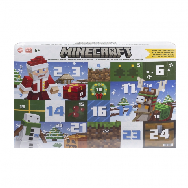 Lego minecraft advent calendar on sale