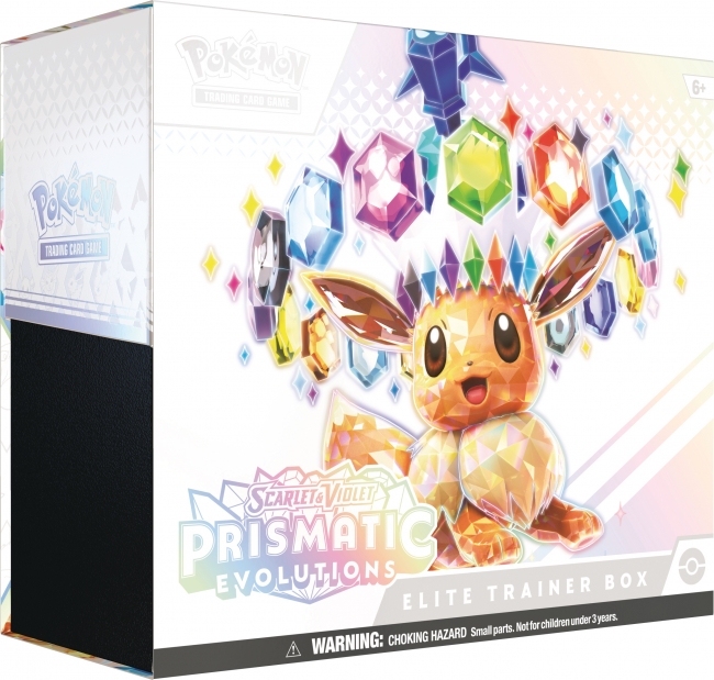 ポケモンclassic POKEMON SV8.5 Prismatic Evolutions kogumiskaartide komplekt Elite