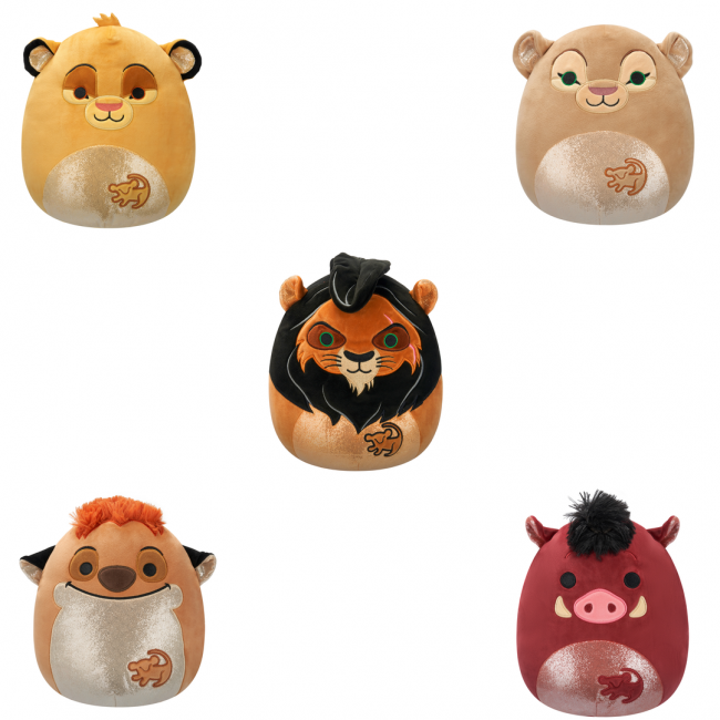 SQUISHMALLOWS The Lion King 25 XS Manguasjad