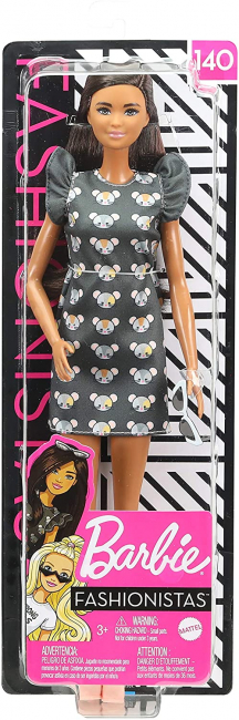 BARBIE Fashionistas Barbie XS Manguasjad
